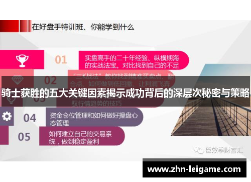 骑士获胜的五大关键因素揭示成功背后的深层次秘密与策略